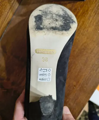 Décolleté Tacchi Via Fillungo Pelle Scamosciata