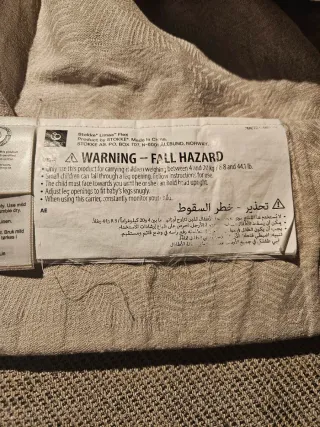 Mochila Portabebés Stokke Limas Flex Floral Beige