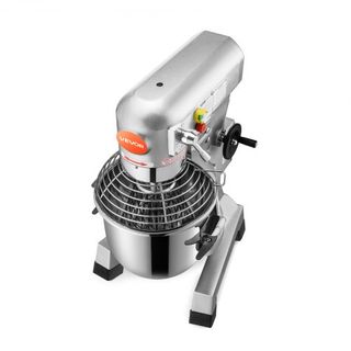 Mezclador Eléctrico de Alimentos 30L Mezclador de Pie Eléctrico de 1100W Mezclador de Masa 220V Mezclador Comercial Ajustable Mezclador de Pie Comercial para Uso en Cocina