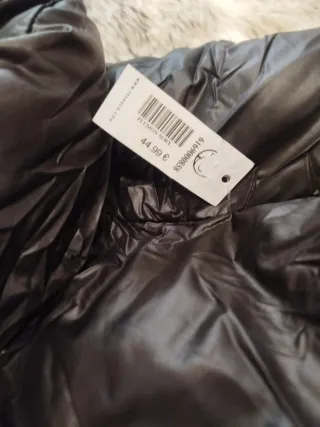 Parka acolchada Tebas&Co negra