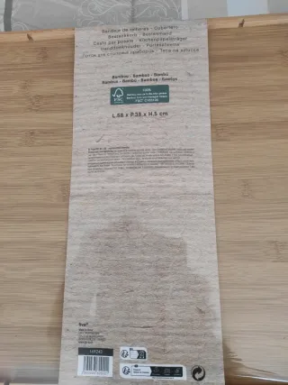 Cubertero Bambú XXL 5five