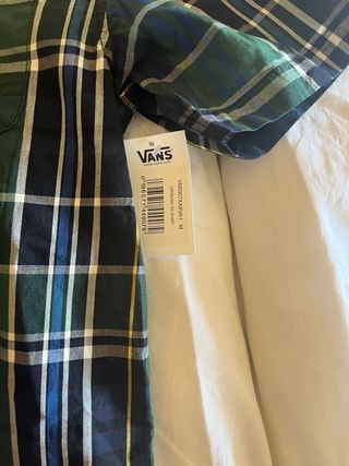 Camisa VANS Grisham manga corta cuadros
