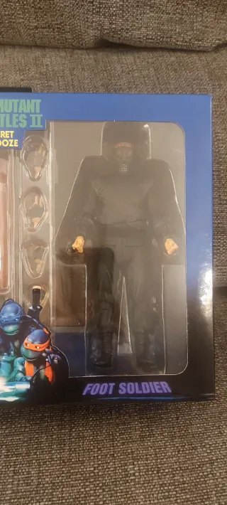 Figura Keno y Foot Soldier TMNT NECA