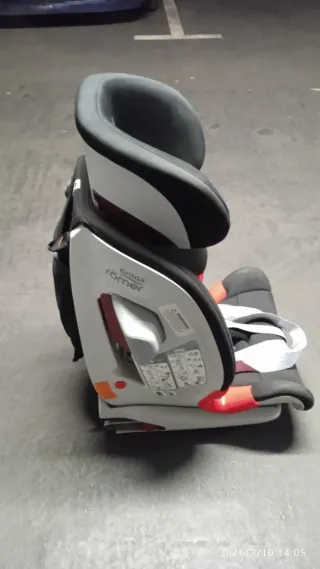 Silla Coche Britax Römer Negra