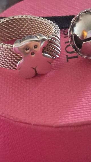 Anillo Tous Oso Plata de Ley