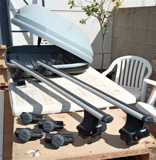 Cofre Techo THULE + Barras