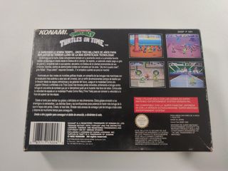 TMNT Turtles in Time Super Nintendo