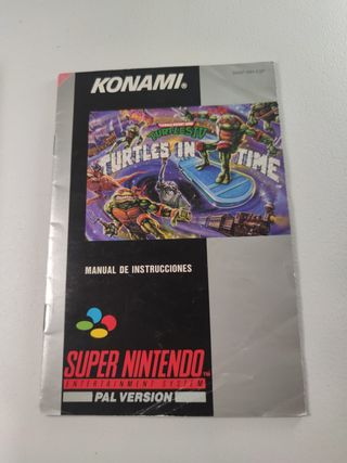 TMNT Turtles in Time Super Nintendo