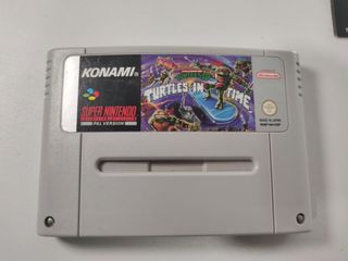 TMNT Turtles in Time Super Nintendo