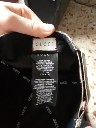 Gorra Gucci Beige/Marrón