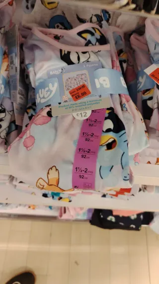 Pijama Bluey 1 1/2-2 años