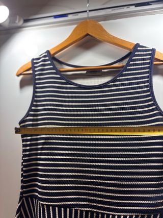 Vestido de verano a rayas