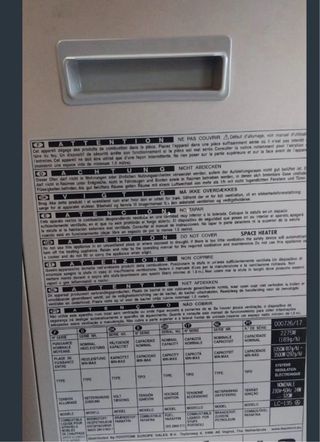 Estufa de parafina Zibro LC-135