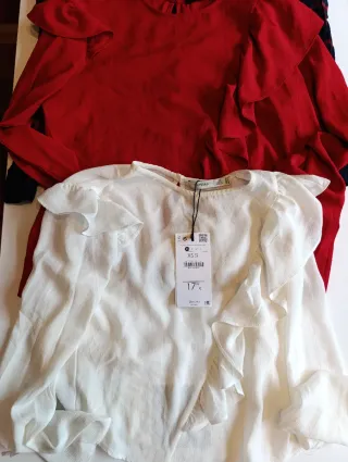 Lote 3 blusas cortas