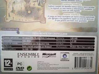 Juego age of mythology gold edition