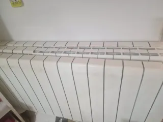 Radiadores blancos de metal De gasoil