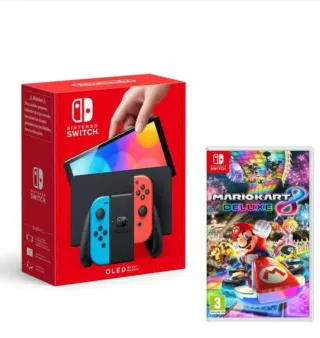 Nintendo Switch OLED + Mario Kart 8 Deluxe