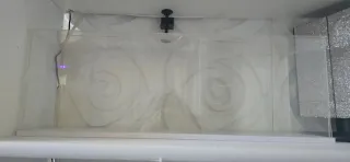 Vitrina Acrílica con Puertas para Estantería