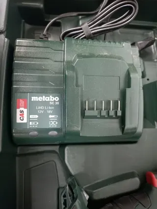 Taladro Metabo BS 18 Set