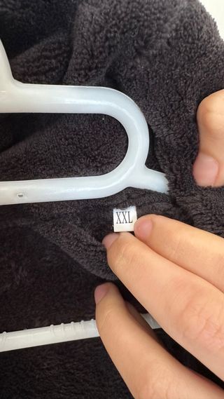 Bata negra talla única