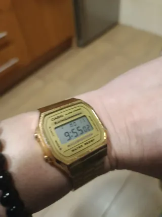 Reloj Casio Dorado Electro Luminescence