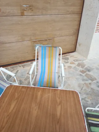 Mesa y Sillas de Camping Plegables