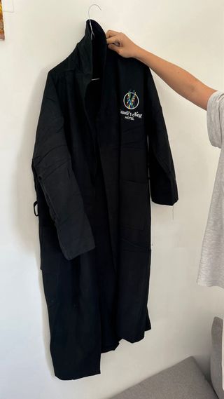 Bata negra talla única
