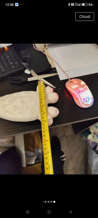 Foglia Cactus Ceramica Vietrese Fatto a Mano