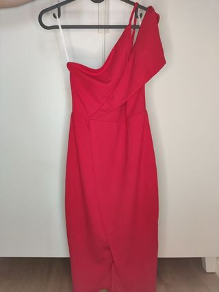 Abito rosso donna elegante