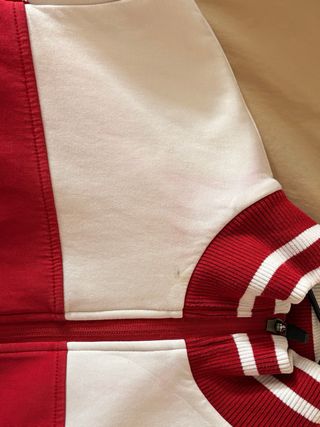 Chaqueta ZERO Roja y Blanca Talla L