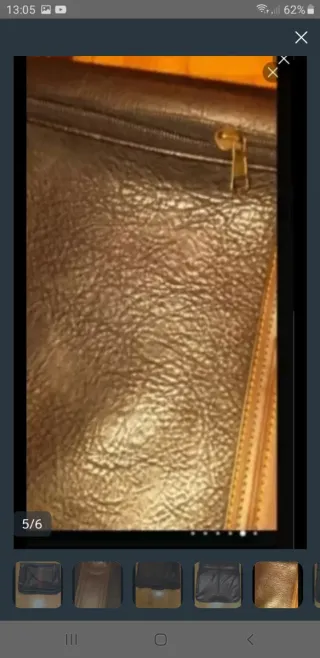 Portatrajes Cuero y Nobuck Marrón