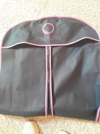 Vestido de ceremonia azul y dorado