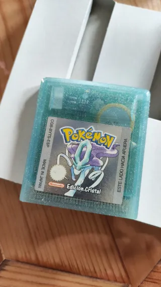 Pokémon Cristal Game Boy Color Nintendo GBC