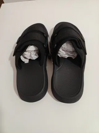 Chanclas Zara Negras Talla 40 Nuevas