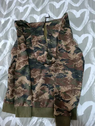 Sudadera Camuflaje Marrón y Verde