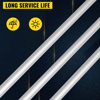 Polo de Bandera Publicitaria, 30 x Paquetes de Bandera de Pluma con Punta de Tierra, Conjuntos de Polo de Bandera Sin Viento de 16 pies con Estaca de Montaje en Tierra, Kit de Polo de Bandera Swoo...