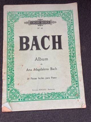 Lote 6 Partituras Piano Clásico