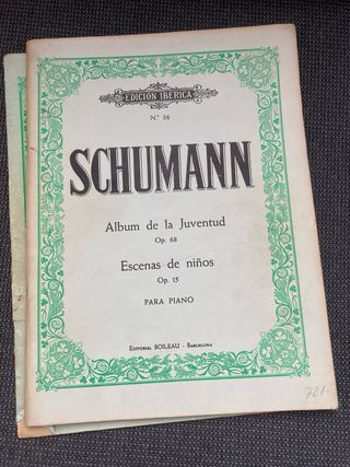 Lote 6 Partituras Piano Clásico