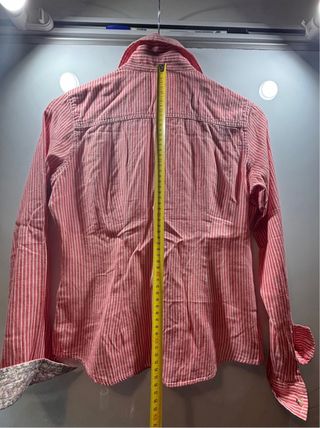 Camisa Sfera Rayas Rojas