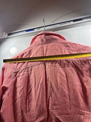 Camisa Sfera Rayas Rojas