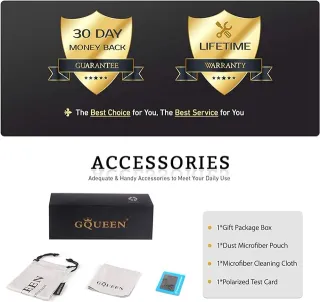 Gafas de Sol Polarizadas Clásicas Ultraligeras