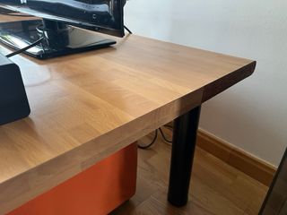 Mesa TV Madera y Metal 108x61x43