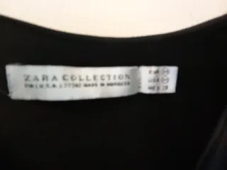 Top Zara Negro Talla M