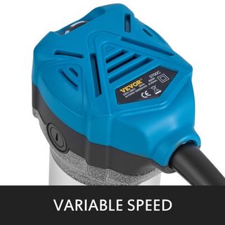 Router Compacto de Velocidad Variable 800W Max Torque 30,000RPM con Coletos de 6.4 mm y 9.5 mm 1 x Base de Inmersión y 1 x Base Inclinada 220V