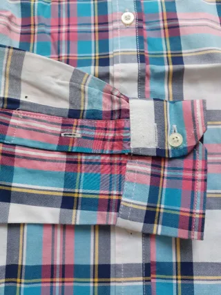 Camisa Valecuatro mujer cuadros. Talla M