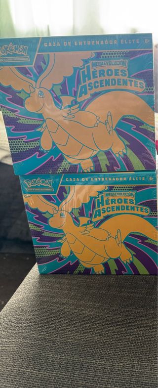 2Cajas Entrenador Élite Pokémon