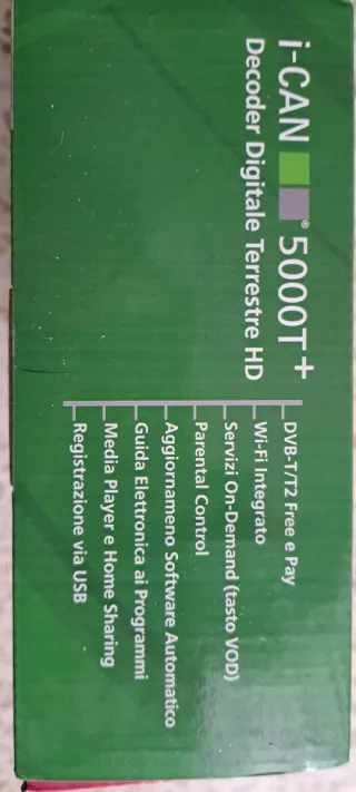 Decoder Digitale Terrestre HD i-CAN 5000T+