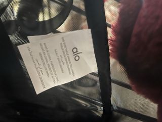 Bolsa de deporte Alo negra y roja