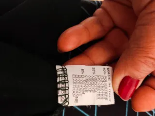 Blusa verde manga larga talla L