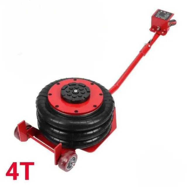 Macaco Pneumático 4T Vermelho